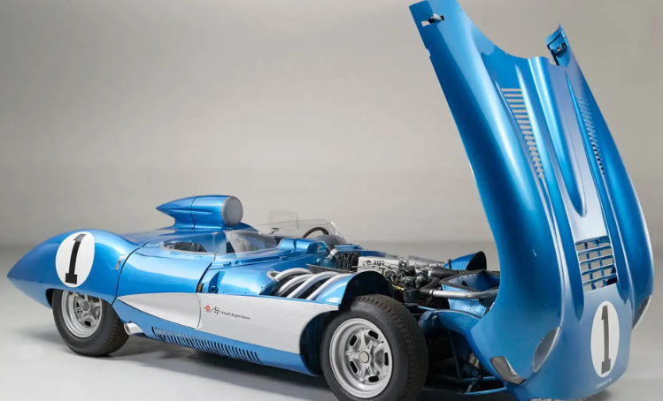 auto azul 