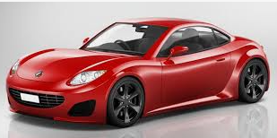 auto rojo