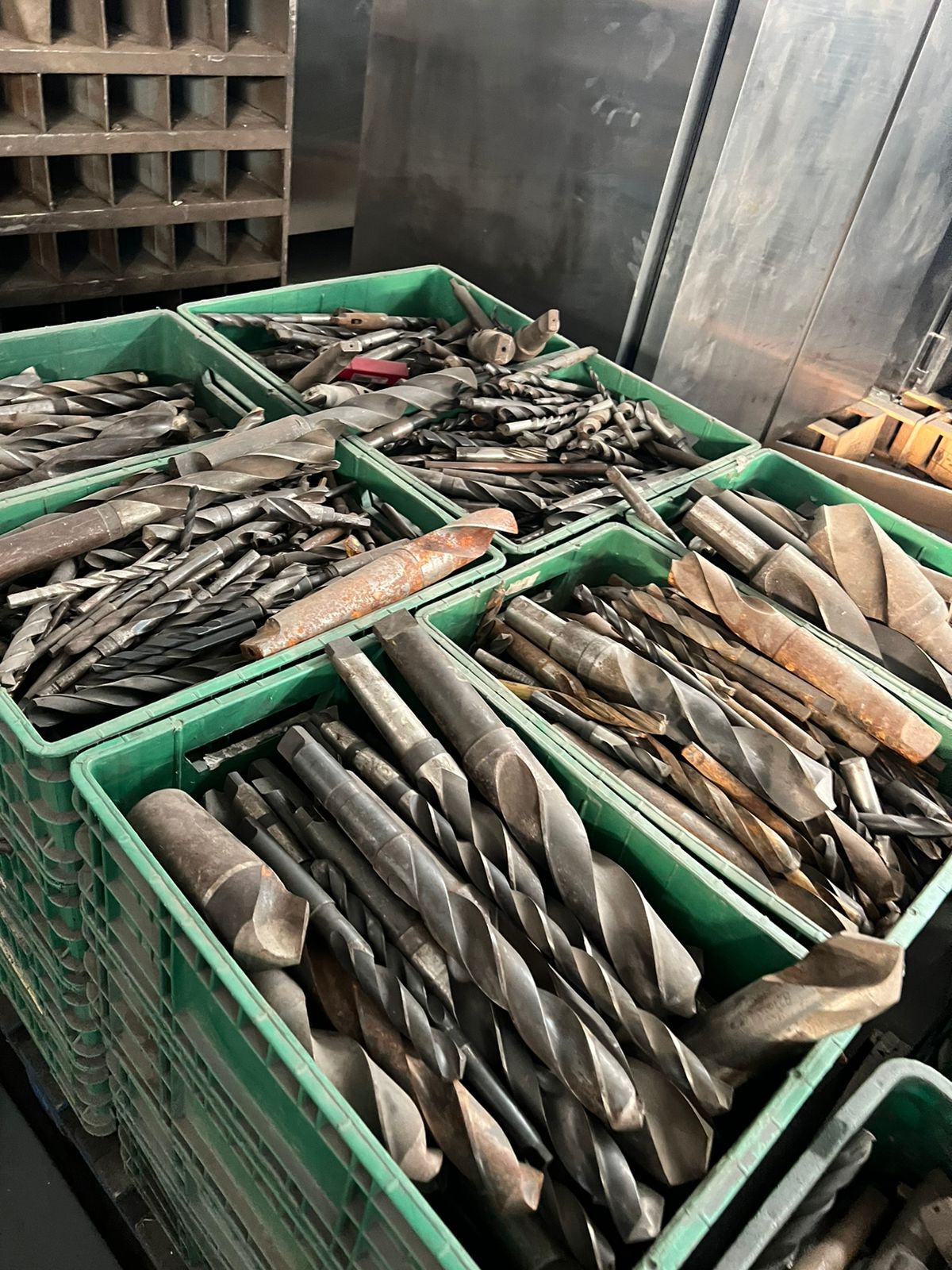 Lote 10 kg de brocas usadas a escoger 