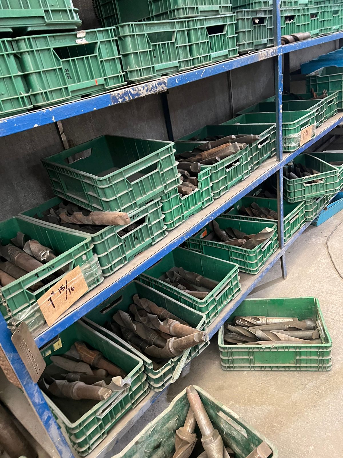 Lote 10 kg de brocas usadas a escoger 