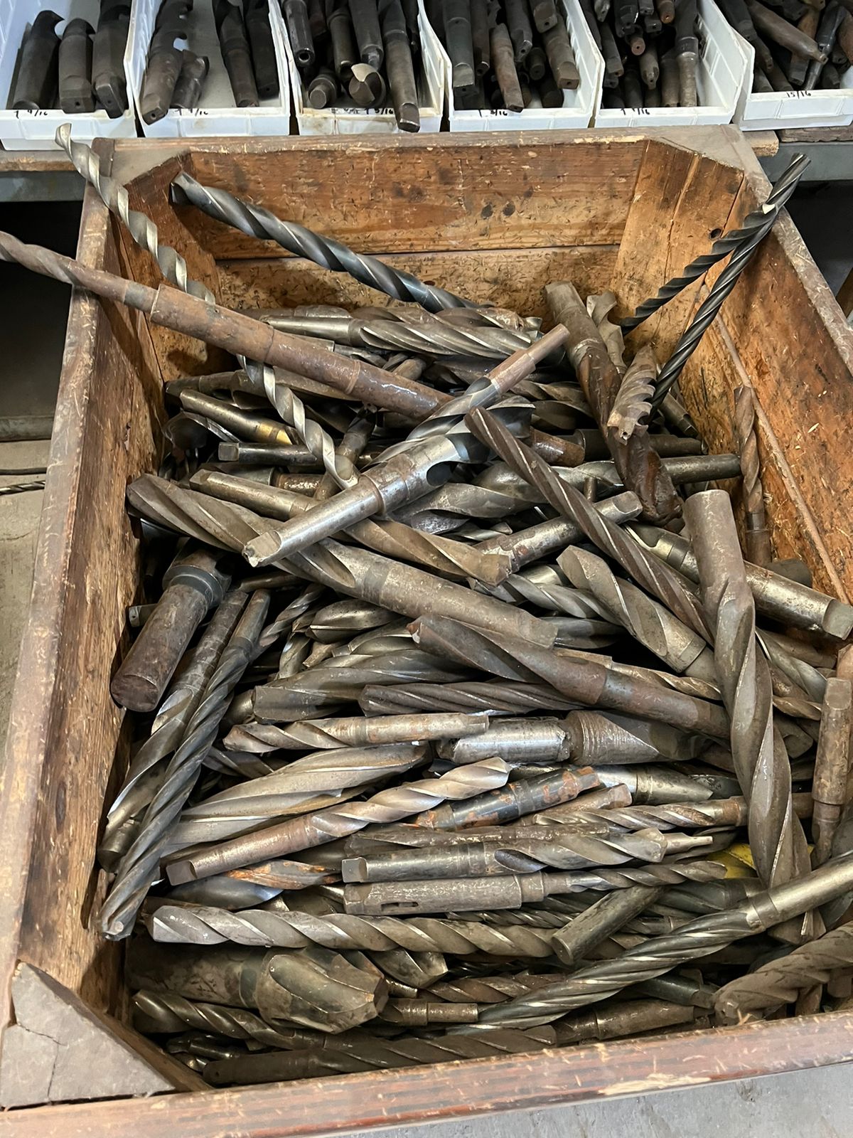 Lote 10 kg de brocas usadas a escoger 