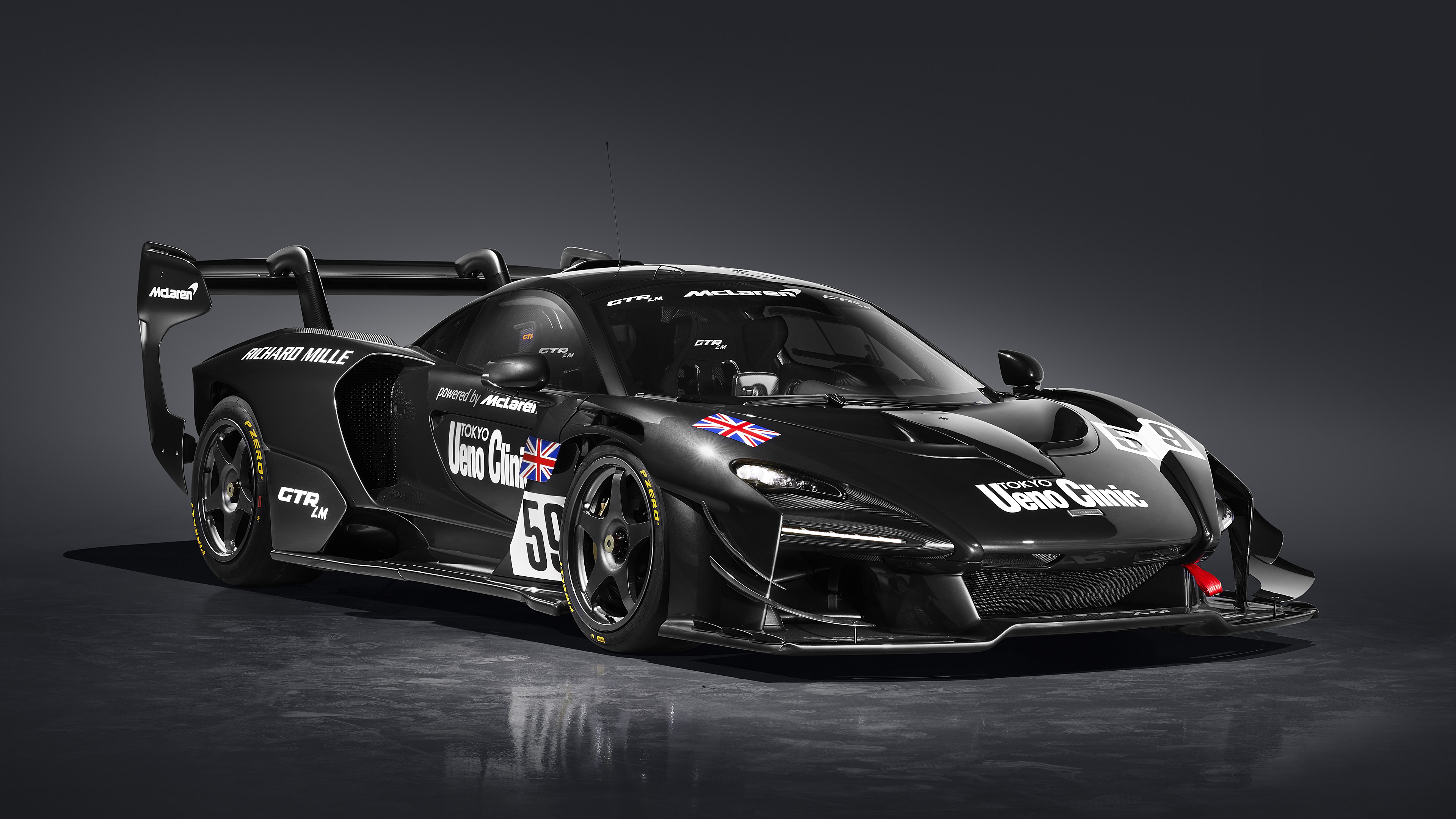 Mclaren senna negro
