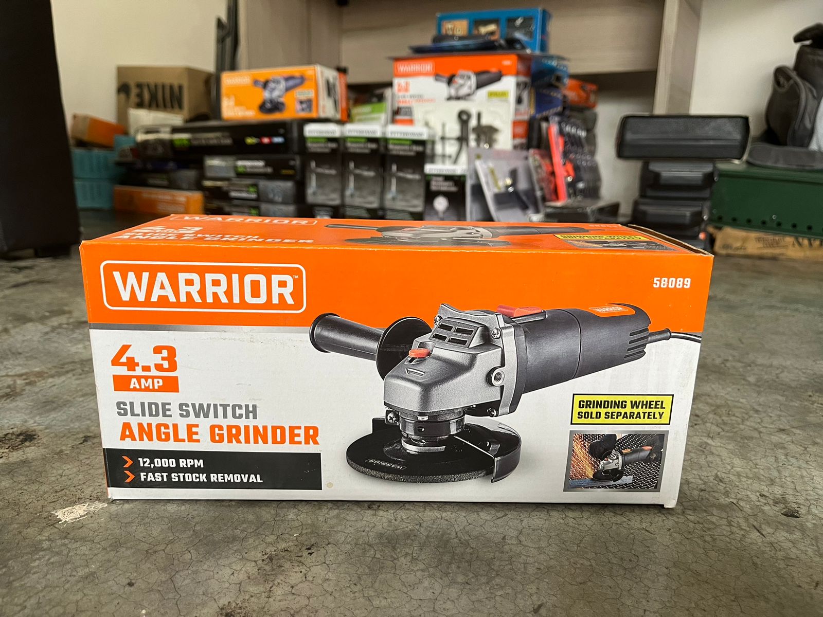 Pulidor Warrior 4.3 amp